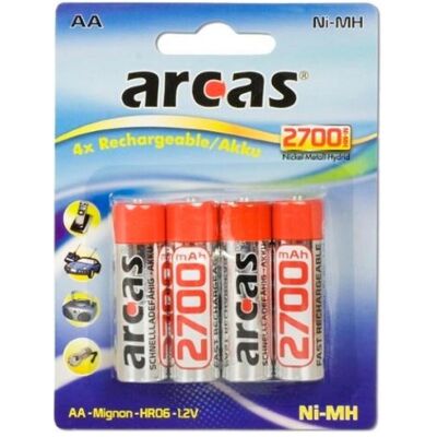 AGI Akku kompatibel mit HR6/Mignon/AA - Akku - Mignon (AA) (1 Stk., AA, 2700 mAh), Batterien + Akkus AGI Akku kompatibel mit HR6/Mignon/AA - Akku - Mignon (AA) (1 Stk., AA, 2700 mAh), Batterien + Akkus