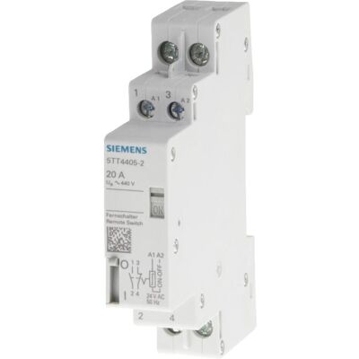 Siemens 5TT4415-5 Fernschalter - 24V DC, 20A, DIN-Schiene Siemens 5TT4415-5 Fernschalter - 24V DC, 20A, DIN-Schiene