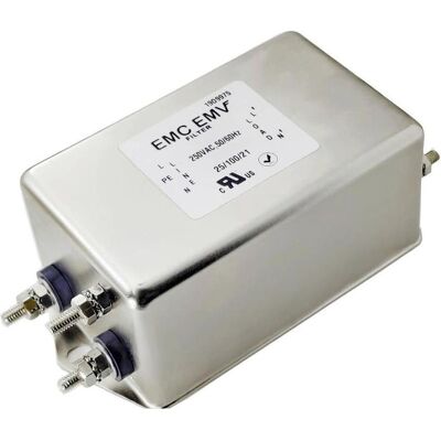 Akyga EN2020-30-S Entstörfilter 30A (L x B x H) 124 x 57 x 45mm 1St., Induktor Akyga EN2020-30-S Entstörfilter 30A (L x B x H) 124 x 57 x 45mm 1St., Induktor