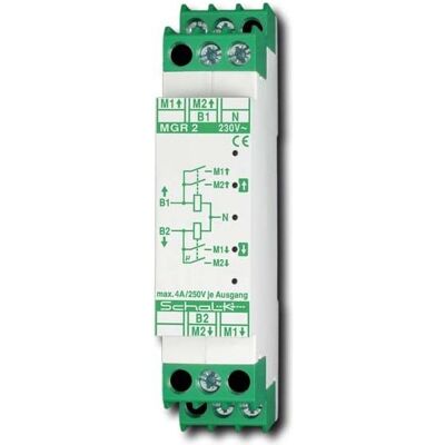 Schalk - MGR 2 - 230V AC - 2 Motoren - Relaismodul Schalk - MGR 2 - 230V AC - 2 Motoren - Relaismodul