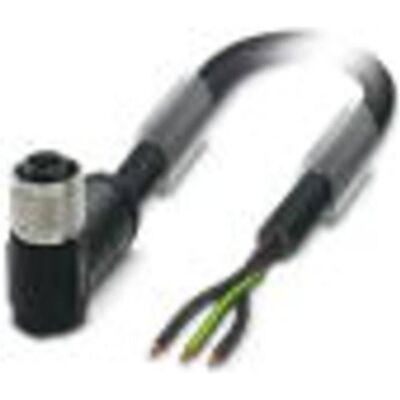 Phoenix Contact 1411650 Sensor-/Aktor-Anschlussleitung 5 m Polzahl: 3 1 St., Elektronikkabel + Stecker, Schwarz Phoenix Contact 1411650 Sensor-/Aktor-Anschlussleitung 5 m Polzahl: 3 1 St., Elektronikkabel + Stecker, Schwarz