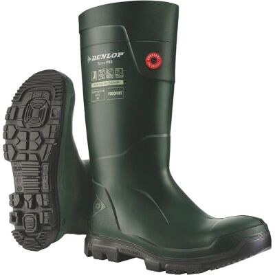 Dunlop Unisex, Gummistiefel, Sicherheits-Gummistiefel grün "TerraPro" S5, Gr.42, Schwarz, Grün, (42) Dunlop Unisex, Gummistiefel, Sicherheits-Gummistiefel grün "TerraPro" S5, Gr.42, Schwarz, Grün, (42)