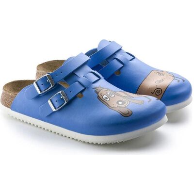 Birkenstock, Unisex, Sandalen, Kay SL Birko-Flor schmal, Blau, (41) Birkenstock, Unisex, Sandalen, Kay SL Birko-Flor schmal, Blau, (41)