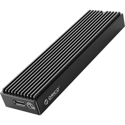 Orico M.2 NVME Classic Enclosure 10Gbps (Black) (M.2), Festplattengehäuse, Schwarz Orico M.2 NVME Classic Enclosure 10Gbps (Black) (M.2), Festplattengehäuse, Schwarz