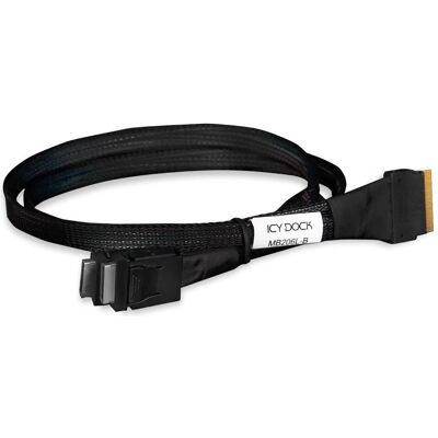 Icydock ICY DOCK Kabel SlimSAS 8i SSF-8654 zu 2xOCLink 4i, SFF-8611 Kabel-0,5M (50 cm, SlimSAS), Interne Kabel (PC) Icydock ICY DOCK Kabel SlimSAS 8i SSF-8654 zu 2xOCLink 4i, SFF-8611 Kabel-0,5M (50 cm, SlimSAS), Interne Kabel (PC)