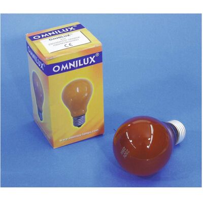 Omnilux A19 230V/25W E-27 orange (E27), Lichttechnik Leuchtmittel Omnilux A19 230V/25W E-27 orange (E27), Lichttechnik Leuchtmittel