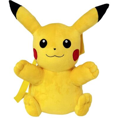 Nintendo Pikachu Plüsch Rucksack - 36cm - Offiziell Lizenz Nintendo Pikachu Plüsch Rucksack - 36cm - Offiziell Lizenz