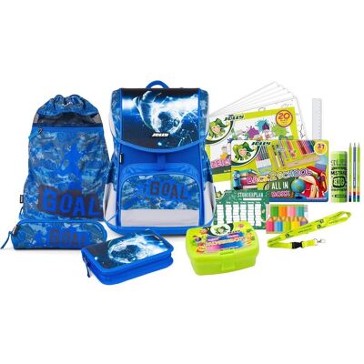 JOLLY Schulranzen-Set - Ergonomisch Flexi Blau JOLLY Schulranzen-Set - Ergonomisch Flexi Blau