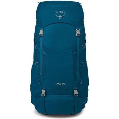 Osprey ACE 50 Kinderrucksack - Verstellbar, recycelt, Blau Osprey ACE 50 Kinderrucksack - Verstellbar, recycelt, Blau