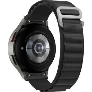 Bigben Uhrenarmband für Galaxy Watch Alpine Buckle Schwarz (Kunststoff tissé), Uhrenarmband, Schwarz Bigben Uhrenarmband für Galaxy Watch Alpine Buckle Schwarz (Kunststoff tissé), Uhrenarmband, Schwarz