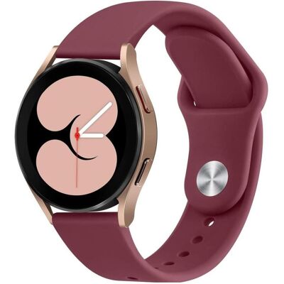 Screenguard Silicone Strap Sportarmband (Silikon), Uhrenarmband, Rot Screenguard Silicone Strap Sportarmband (Silikon), Uhrenarmband, Rot