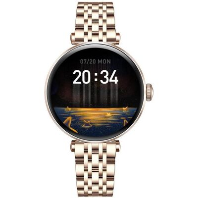 Gravity Smartwatch Smartwatch Różowo-złoty srebrny różowy 2 Paski GT26-4 (40 mm, ohne SIM), Smartwatch Gravity Smartwatch Smartwatch Różowo-złoty srebrny różowy 2 Paski GT26-4 (40 mm, ohne SIM), Smartwatch