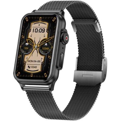Rubicon Smartwatch RNCF06 Czarny (44 mm, ohne SIM), Smartwatch Rubicon Smartwatch RNCF06 Czarny (44 mm, ohne SIM), Smartwatch