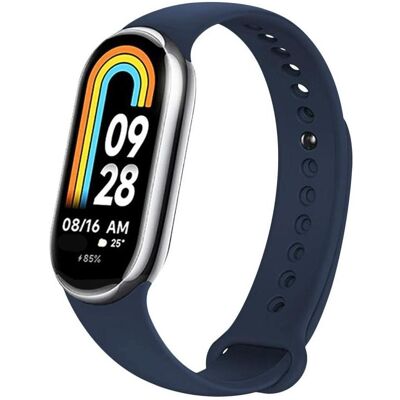 Fixed - Silicone Strap - Xiaomi Mi Band 8 / 8 NFC / 9 / 9 NFC - Blue (Silicone), Uhrenarmband, Blau Fixed - Silicone Strap - Xiaomi Mi Band 8 / 8 NFC / 9 / 9 NFC - Blue (Silicone), Uhrenarmband, Blau
