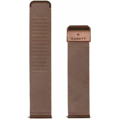Garett univerzální řemínek 22 mm, zlatý kovový, typ Mesh, Smartwatch Zubehör, Gold Garett univerzální řemínek 22 mm, zlatý kovový, typ Mesh, Smartwatch Zubehör, Gold