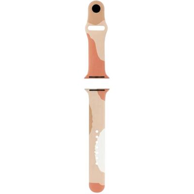 EKO Uhrenarmband TPU Patchwork Weiss / Rosa (22 mm, Polyurethan), Uhrenarmband, Mehrfarbig, Rosa EKO Uhrenarmband TPU Patchwork Weiss / Rosa (22 mm, Polyurethan), Uhrenarmband, Mehrfarbig, Rosa