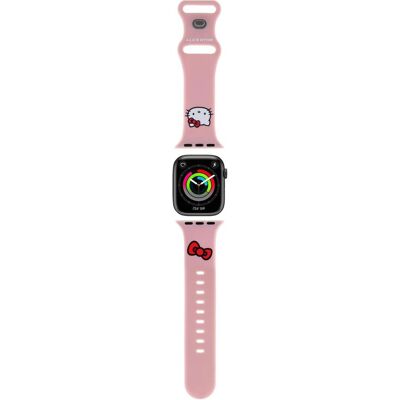Hello Kitty Silikon-Uhrband mit Kitty-Kopf-Logo - Apple Watch Hello Kitty Silikon-Uhrband mit Kitty-Kopf-Logo - Apple Watch