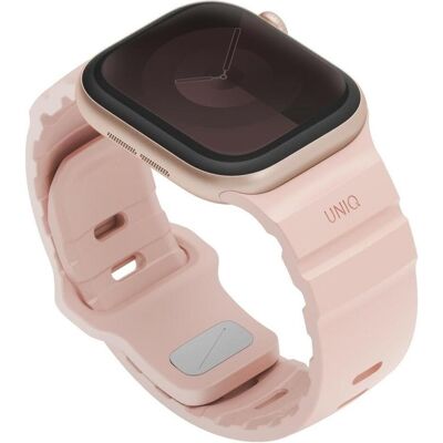 Uniq Strap Alton for Apple Watch 42/41/40mm Silicone pink (Silicone, Stainless Steel), Uhrenarmband, Pink Uniq Strap Alton for Apple Watch 42/41/40mm Silicone pink (Silicone, Stainless Steel), Uhrenarmband, Pink