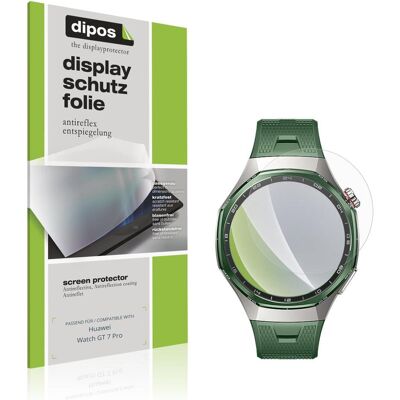 Dipos Schutzfolie Matt f??r Huawei Watch GT 7 Pro, Smartwatch Schutzfolie, Transparent Dipos Schutzfolie Matt f??r Huawei Watch GT 7 Pro, Smartwatch Schutzfolie, Transparent