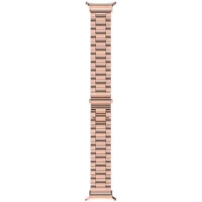 Just in Case Watchstrap für smartwatch (Edelstahl), Uhrenarmband, Gold, Rosa Just in Case Watchstrap für smartwatch (Edelstahl), Uhrenarmband, Gold, Rosa