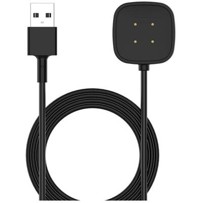 Fitbit Versa 3 & Sense USB-Ladekabel - Schwarz Fitbit Versa 3 & Sense USB-Ladekabel - Schwarz