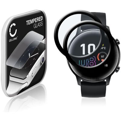 Cellonic Displayschutzglas (generisch) für Honor Magic Watch 2 (42mm), Smartwatch Schutzfolie, Schwarz Cellonic Displayschutzglas (generisch) für Honor Magic Watch 2 (42mm), Smartwatch Schutzfolie, Schwarz