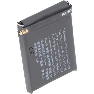 Avizar Akku Apple Watch S7 45mm 309mAh, Smartwatch Zubehör, Schwarz Avizar Akku Apple Watch S7 45mm 309mAh, Smartwatch Zubehör, Schwarz