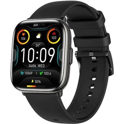 Rubicon RNCF31 SCHWARZ Damen-Smartwatch (44.45 mm, ohne SIM), Smartwatch Rubicon RNCF31 SCHWARZ Damen-Smartwatch (44.45 mm, ohne SIM), Smartwatch