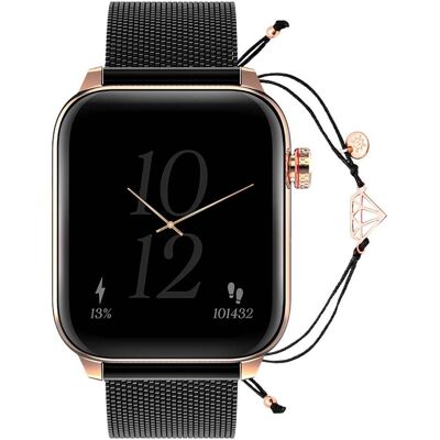 Maxcom Damen Smartwatch Modell FW64 Oxygen 2 mit integriertem Schmuckarmband (ohne SIM), Smartwatch Maxcom Damen Smartwatch Modell FW64 Oxygen 2 mit integriertem Schmuckarmband (ohne SIM), Smartwatch