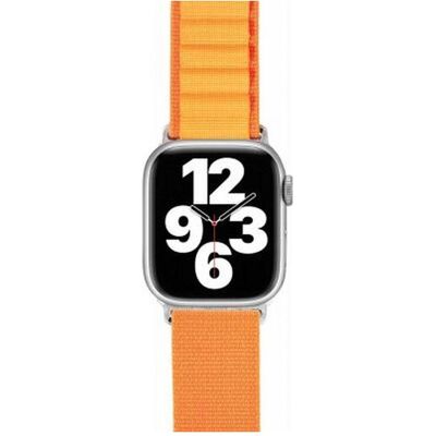 Bigben Apple Watch Armband - Orange Nylon Alpine-Schnalle 38-41mm Bigben Apple Watch Armband - Orange Nylon Alpine-Schnalle 38-41mm