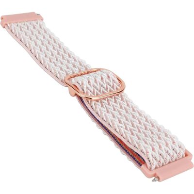 Cadorabo Armband für Samsung Galaxy Gear (22 mm, Nylon), Uhrenarmband, Rosa Cadorabo Armband für Samsung Galaxy Gear (22 mm, Nylon), Uhrenarmband, Rosa