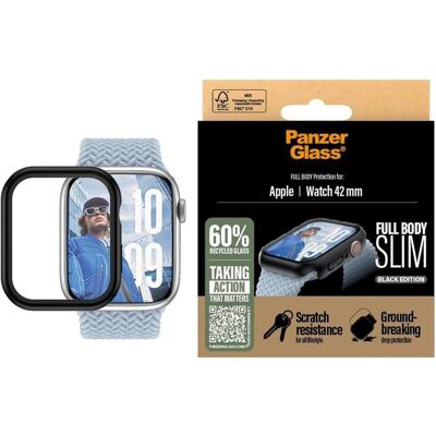 PanzerGlass Full Body Watch, Smartwatch Zubehör, Transparent, Schwarz PanzerGlass Full Body Watch, Smartwatch Zubehör, Transparent, Schwarz