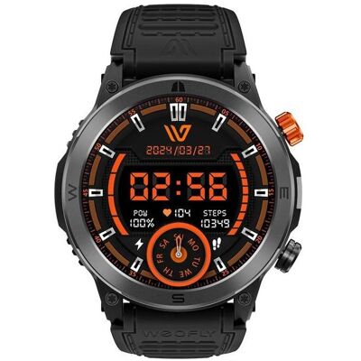Burga Smartwatch Weofly Conquer schwarz, Smartwatch Burga Smartwatch Weofly Conquer schwarz, Smartwatch
