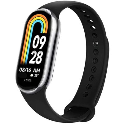 Fixed - Silicone Strap - Xiaomi Mi Band 8 / 8 NFC / 9 / 9 NFC - Black (Silicone), Uhrenarmband, Schwarz Fixed - Silicone Strap - Xiaomi Mi Band 8 / 8 NFC / 9 / 9 NFC - Black (Silicone), Uhrenarmband, Schwarz