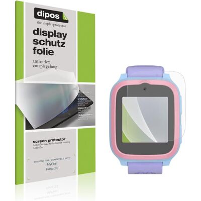 Dipos Schutzfolie Matt f??r MyFirst Fone S3, Smartwatch Schutzfolie Dipos Schutzfolie Matt f??r MyFirst Fone S3, Smartwatch Schutzfolie