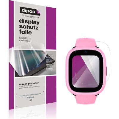 Dipos Schutzfolie Klar f??r Lagenio K3, Smartwatch Schutzfolie Dipos Schutzfolie Klar f??r Lagenio K3, Smartwatch Schutzfolie