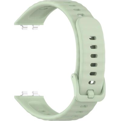 Techsuit - Watchband (W082) - Huawei Band 11 / Band 11 Pro - Mint Green (Silikon), Uhrenarmband, Grün Techsuit - Watchband (W082) - Huawei Band 11 / Band 11 Pro - Mint Green (Silikon), Uhrenarmband, Grün