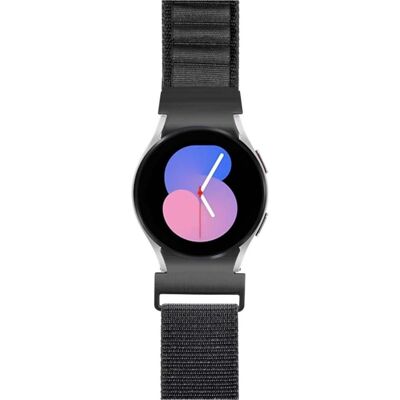 Bigben Uhrenarmband für Galaxy Watch Alpine Buckle Schwarz (20 mm, Nylon), Uhrenarmband, Schwarz Bigben Uhrenarmband für Galaxy Watch Alpine Buckle Schwarz (20 mm, Nylon), Uhrenarmband, Schwarz