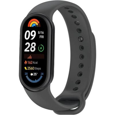 Screenguard Silicone Strap Ersatzarmband (Silikon), Uhrenarmband, Grau Screenguard Silicone Strap Ersatzarmband (Silikon), Uhrenarmband, Grau