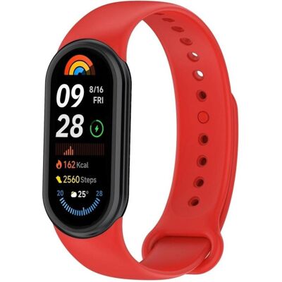Screenguard Silicone Strap Ersatzarmband (Silikon), Uhrenarmband, Rot Screenguard Silicone Strap Ersatzarmband (Silikon), Uhrenarmband, Rot