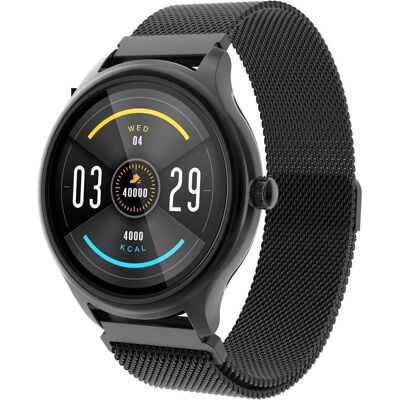 Forever smartwatch ForeVive 3 SB-340 black with bluetooth speaker 3W (35.56 mm, ohne SIM), Smartwatch Forever smartwatch ForeVive 3 SB-340 black with bluetooth speaker 3W (35.56 mm, ohne SIM), Smartwatch