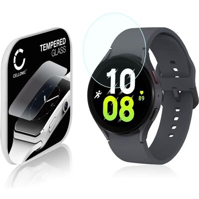 Cellonic Displayschutzglas (generisch) für Samsung Galaxy Watch 5 - 44mm, Smartwatch Schutzfolie, Transparent Cellonic Displayschutzglas (generisch) für Samsung Galaxy Watch 5 - 44mm, Smartwatch Schutzfolie, Transparent