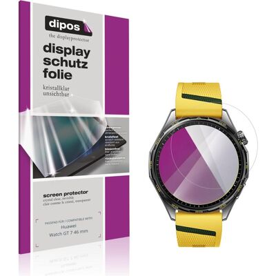 Dipos Schutzfolie Klar f??r Huawei Watch GT 7 46 mm, Smartwatch Schutzfolie Dipos Schutzfolie Klar f??r Huawei Watch GT 7 46 mm, Smartwatch Schutzfolie