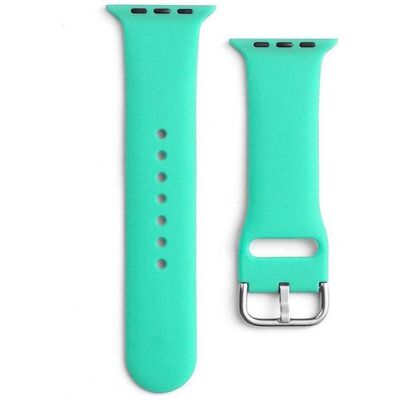 iLike Silikonarmband Minze - Kompatibel mit Apple Watch 42-49mm - Flexibel & Wasserfest iLike Silikonarmband Minze - Kompatibel mit Apple Watch 42-49mm - Flexibel & Wasserfest
