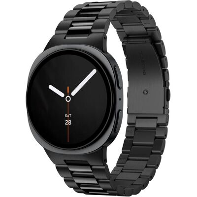 Spigen - Modern Fit (AMP11608) – Samsung Galaxy Watch9/Watch8 (40 mm/44 mm)/Watch8 Classic – Schwarz (Stainless Steel), Uhrenarmband, Schwarz Spigen - Modern Fit (AMP11608) – Samsung Galaxy Watch9/Watch8 (40 mm/44 mm)/Watch8 Classic – Schwarz (Stainless Steel), Uhrenarmband, Schwarz