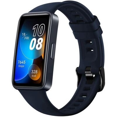 Fixed - Silicone Strap - Huawei Band 8 / 9 - Blue (Silikon), Uhrenarmband, Blau Fixed - Silicone Strap - Huawei Band 8 / 9 - Blue (Silikon), Uhrenarmband, Blau