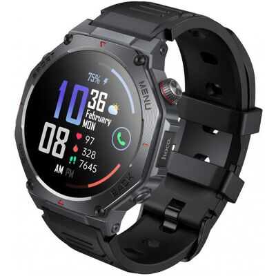 Hoco Other Computer Accessory Smartwatch 1,43" AMOLED GPS with call function Y37 black (ohne SIM), Smartwatch Hoco Other Computer Accessory Smartwatch 1,43" AMOLED GPS with call function Y37 black (ohne SIM), Smartwatch