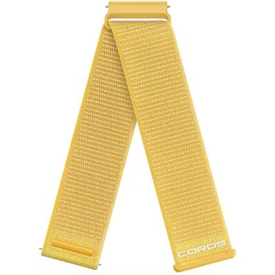 Coros Watch Band Apex 4 (22 mm, Nylon), Uhrenarmband, Gelb Coros Watch Band Apex 4 (22 mm, Nylon), Uhrenarmband, Gelb