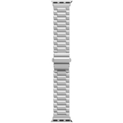 Just in Case Watchstrap für smartwatch (Edelstahl, Stainless Steel), Uhrenarmband, Silber Just in Case Watchstrap für smartwatch (Edelstahl, Stainless Steel), Uhrenarmband, Silber