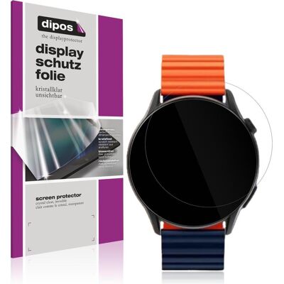 Dipos Schutzfolie Klar für Kieslect Calling Watch KR Pro, Smartwatch Schutzfolie, Transparent Dipos Schutzfolie Klar für Kieslect Calling Watch KR Pro, Smartwatch Schutzfolie, Transparent